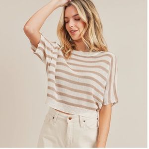 Sadie & Sage So Right Stripe Dolman Top